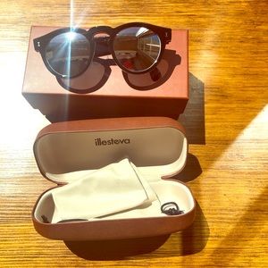 ILLESTEVA LEONARD MIRRORED SUNGLASSES
